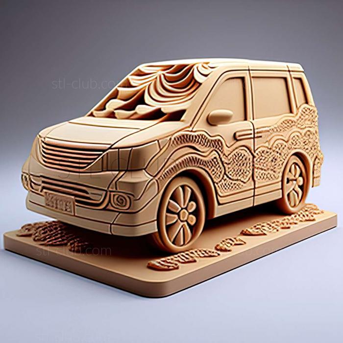 3D модель Toyota Noah (STL)